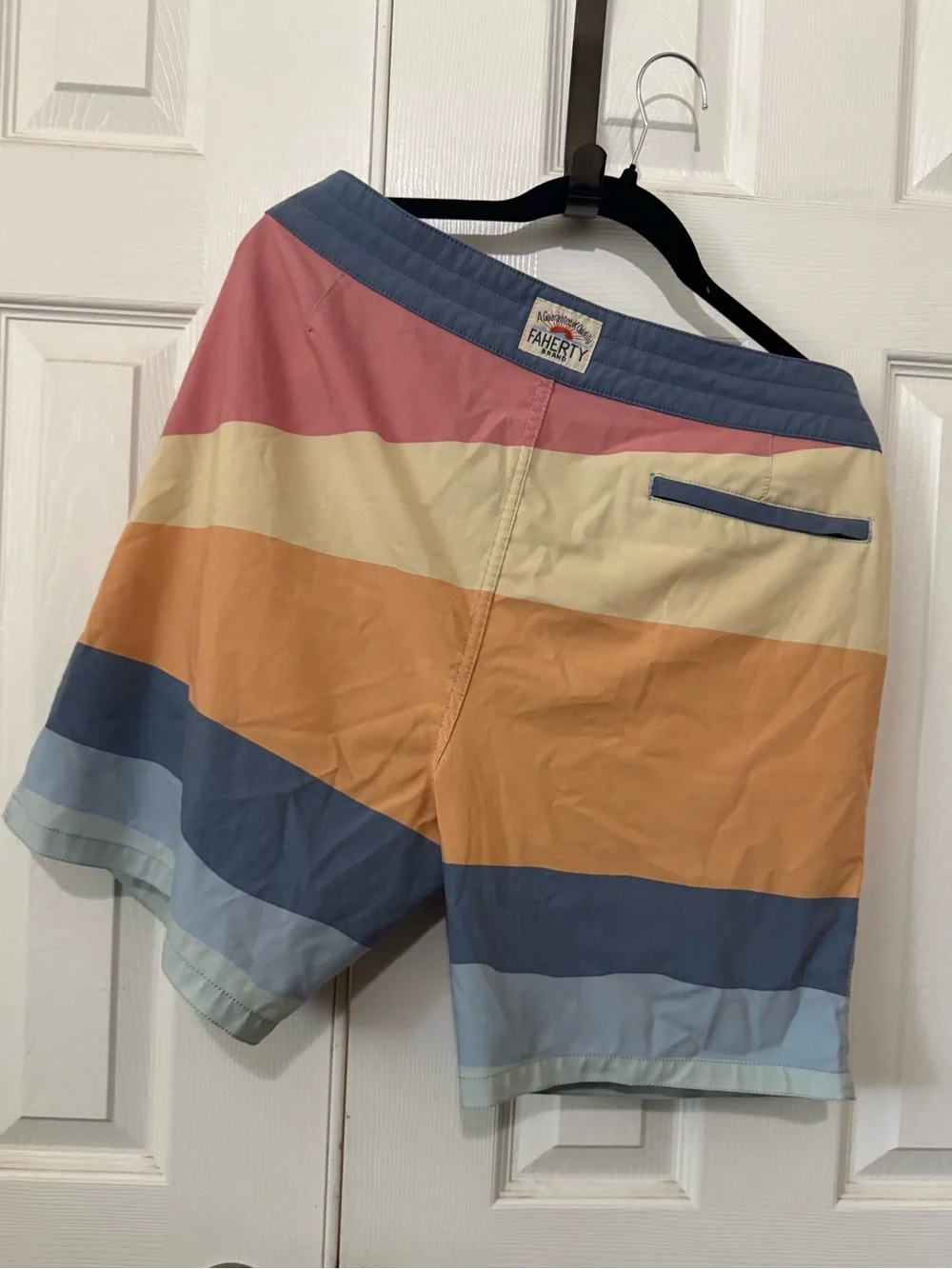 Faherty Soleil Board Shorts Sun and Wave  8